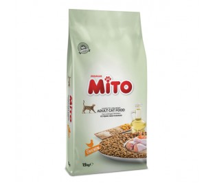 MITO-מזון לחתולים 15 ק"ג מיטו