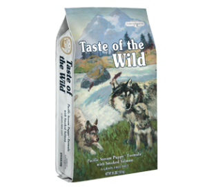 taste of the wild לכלב גור סלמון  13 ק"ג