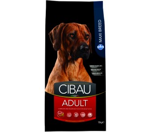  סיבאו אוכל לכלבים בוגר גזע גדול CIBAU Adult MAXI 12 Kg